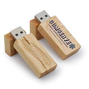 USB din lemn / bambus